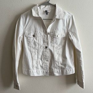 White Jean Jacket